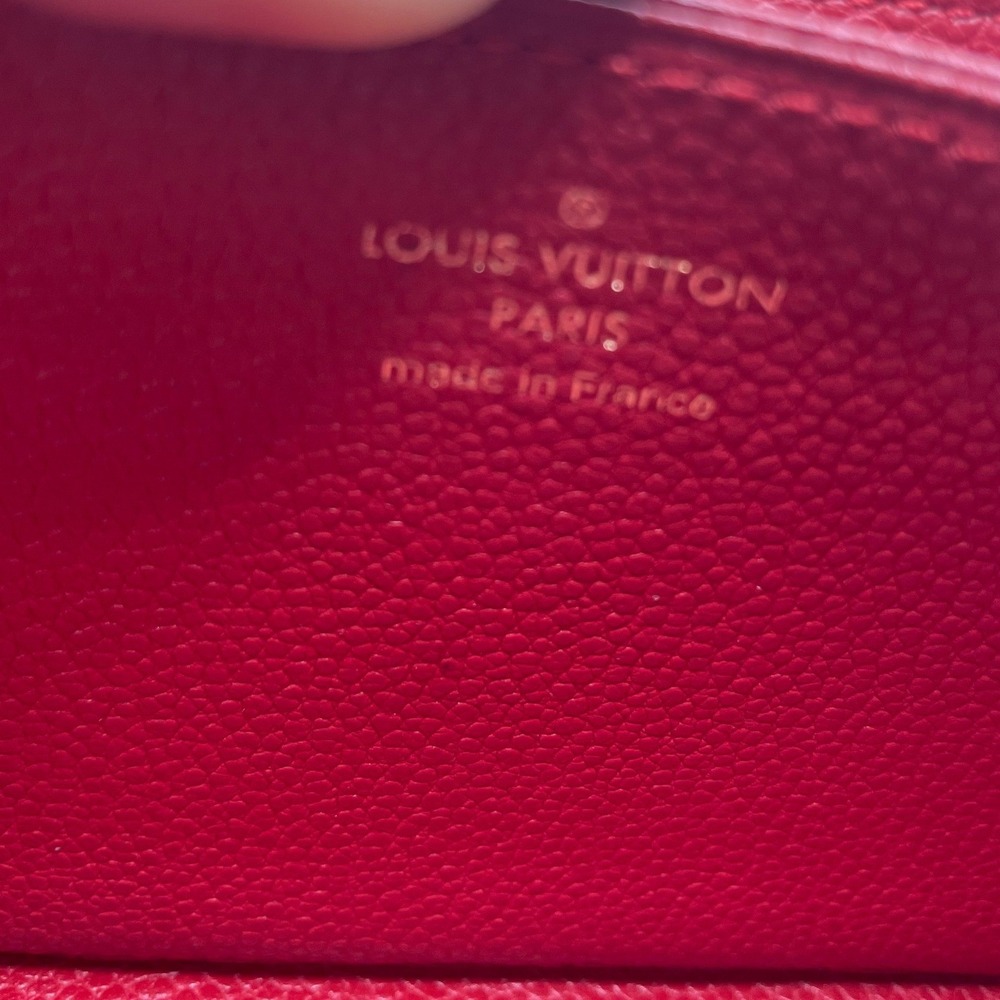 Louis Vuitton Zippy Wallet Cerise Red Monogram Empreinte Leather #850 - Picture 4 of 16